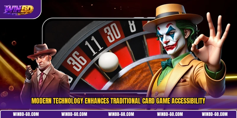 Modern technology enhances traditional card game accessibility